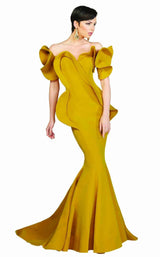 3 of 11 MNM Couture 2328 Mustard