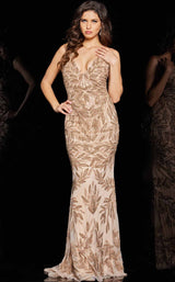 1 of 4 Jovani 23753 Dress Nude