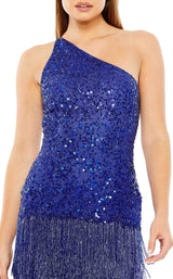 2 of 3 Mac Duggal 24011 Dress Cobalt