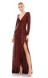 1 of 5 Mac Duggal 26395 Wine