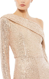 3 of 3 Mac Duggal 26596 Rose Gold