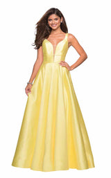 7 of 11 La Femme 26768 Pale Yellow