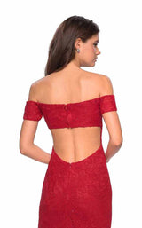 9 of 10 La Femme 26998 Deep Red