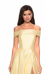 14 of 18 La Femme 27005 Light Yellow