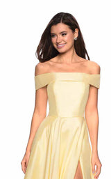 16 of 18 La Femme 27005 Light Yellow