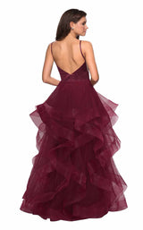 5 of 12 La Femme 27024 Burgundy