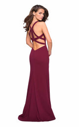 4 of 10 La Femme 27031 Burgundy