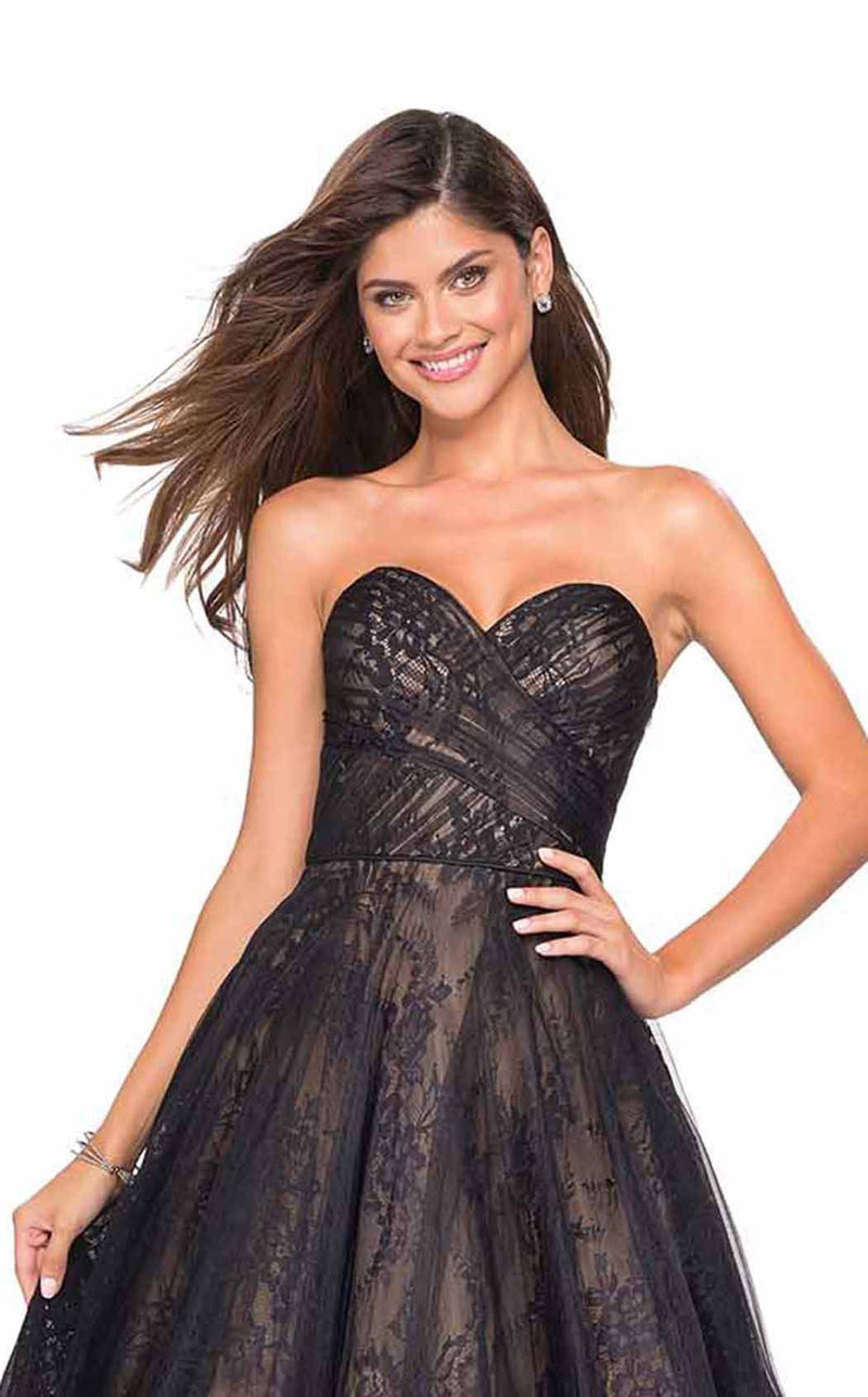 La Femme 27135 Black-Nude