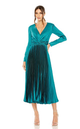 2 of 7 Mac Duggal 27148 Dress Teal