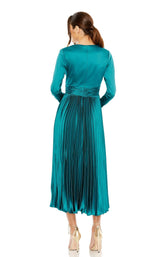 6 of 7 Mac Duggal 27148 Dress Teal