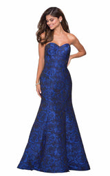 3 of 10 La Femme 27149 Royal Blue