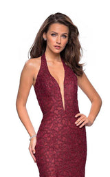 9 of 13 La Femme 27228 Burgundy