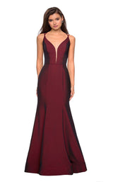 4 of 12 La Femme 27446 Burgundy