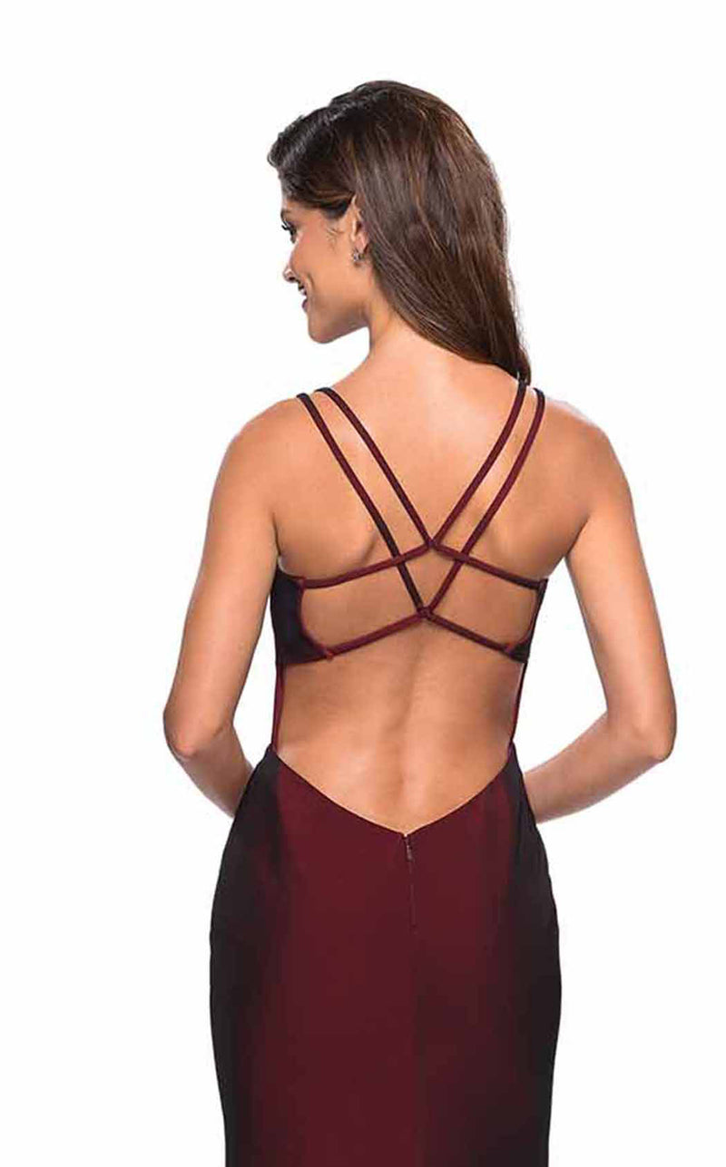 La Femme 27512 Burgundy