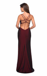 4 of 8 La Femme 27512 Burgundy