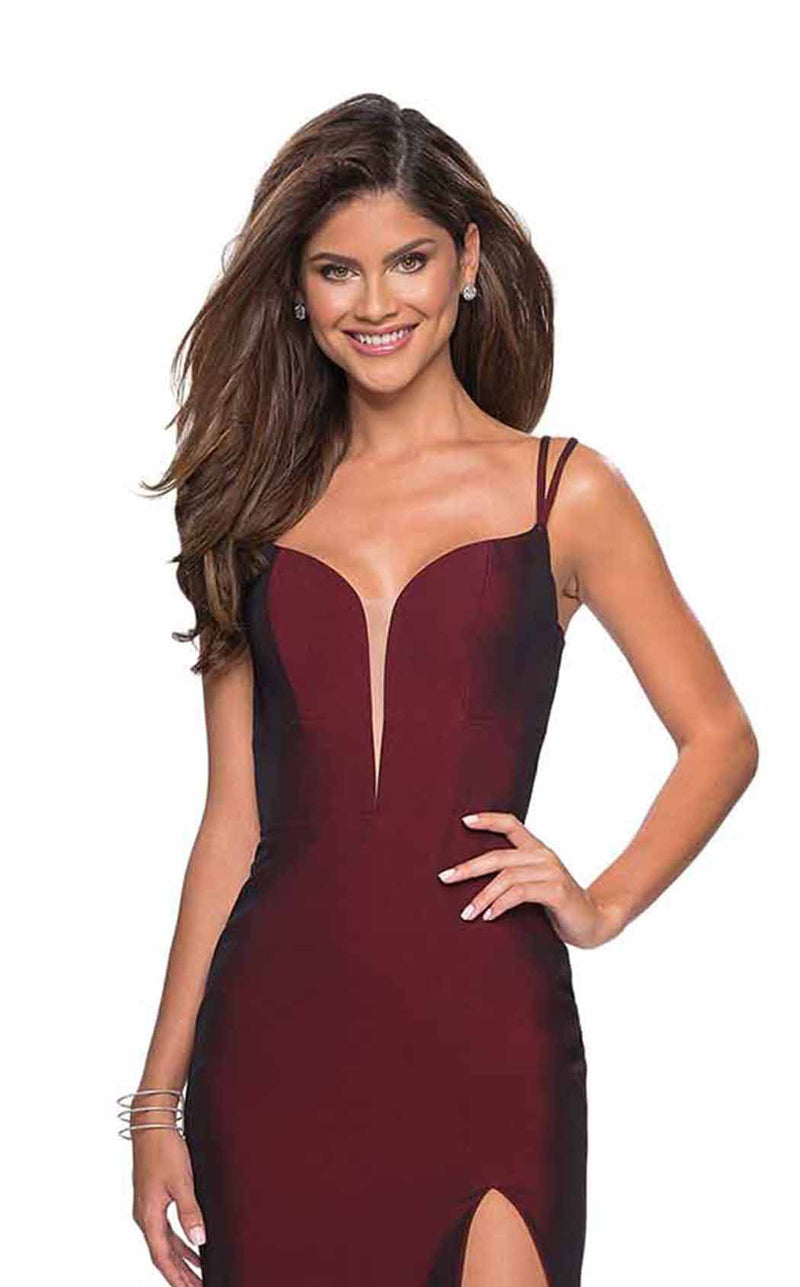 La Femme 27512 Burgundy