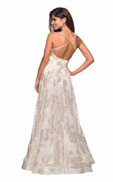 2 of 4 La Femme 27547 Ivory/Gold