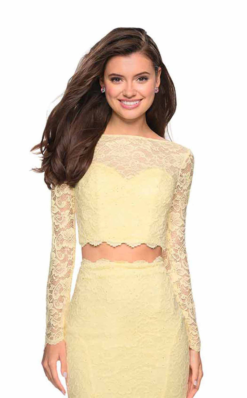 La Femme 27601 Pale Yellow