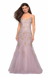 1 of 4 La Femme 27710 Mauve/Gold