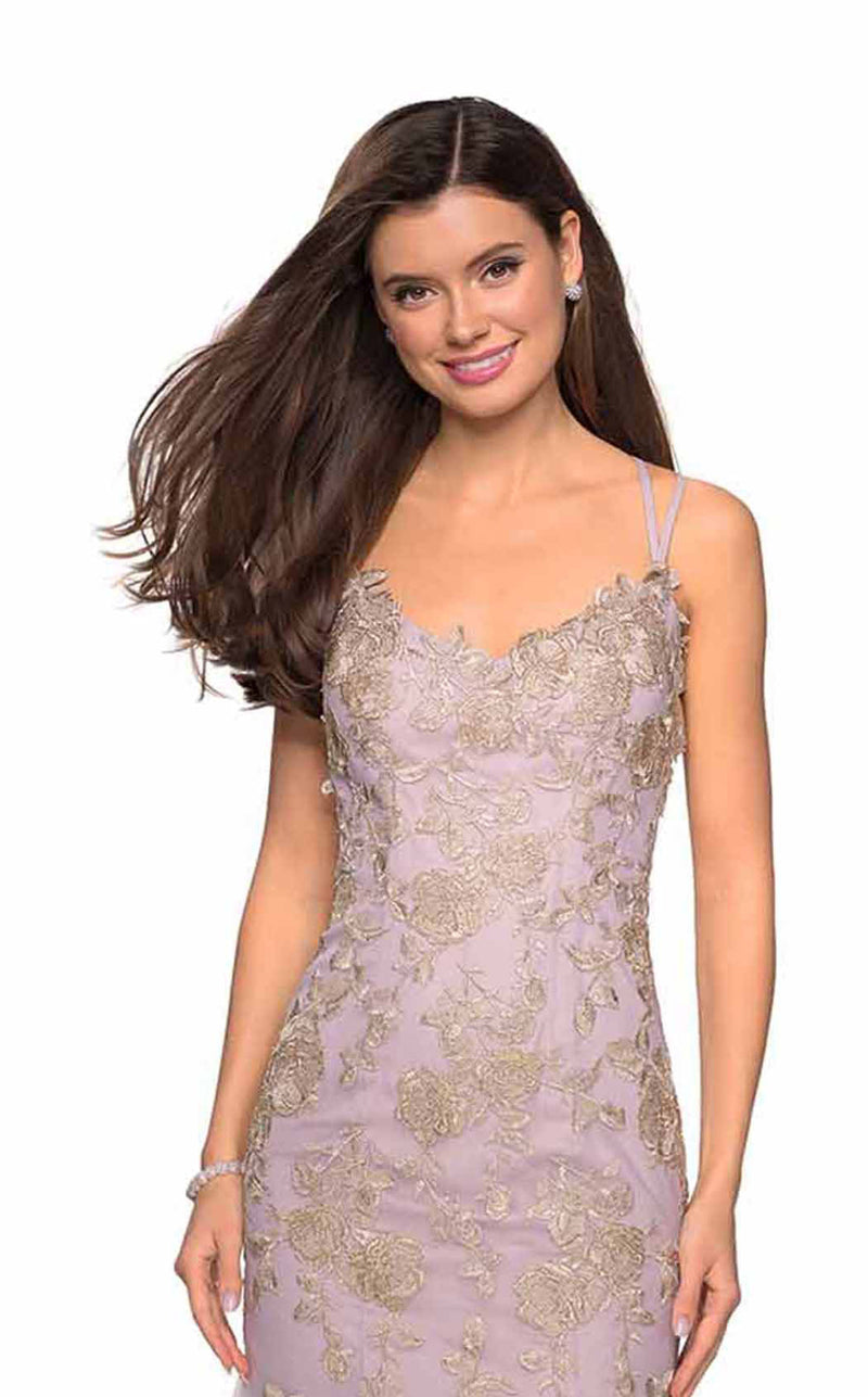 La Femme 27710 Mauve/Gold