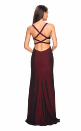 4 of 8 La Femme 27785 Burgundy