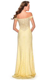 9 of 20 La Femme 28301 Pale Yellow