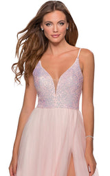 3 of 4 La Femme 28464 Light Pink