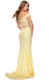 6 of 14 La Femme 28565 Pale Yellow