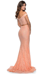 7 of 14 La Femme 28565 Peach