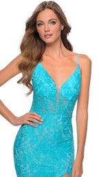 6 of 10 La Femme 28591 Aqua