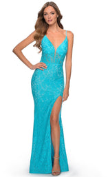 1 of 10 La Femme 28591 Aqua