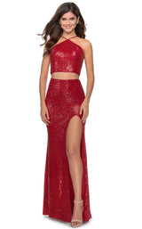 2 of 16 La Femme 28623 Red