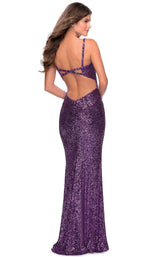 5 of 10 La Femme 28698 Purple