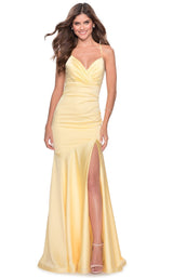 4 of 12 La Femme 28720 Pale Yellow