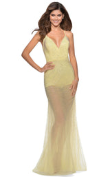 2 of 10 La Femme 28806 Pale Yellow