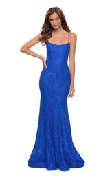 3 of 5 La Femme 29611 Royal Blue