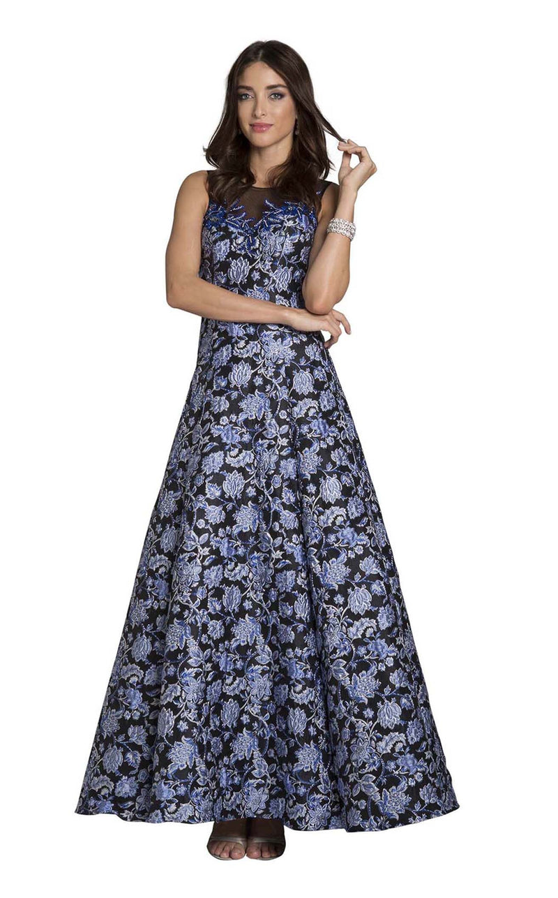 Lara 29867 Navy-Floral