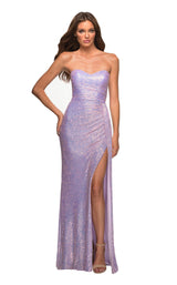 2 of 6 La Femme 30497 Light-Periwinkle