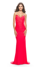 1 of 3 La Femme 31222 Hot-Coral