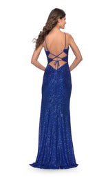 2 of 2 La Femme 31356 Royal Blue