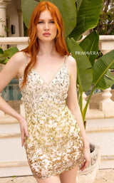 4 of 9 Primavera Couture 4050 Dress Nude