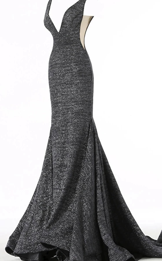 Jovani 47075 Gunmetal