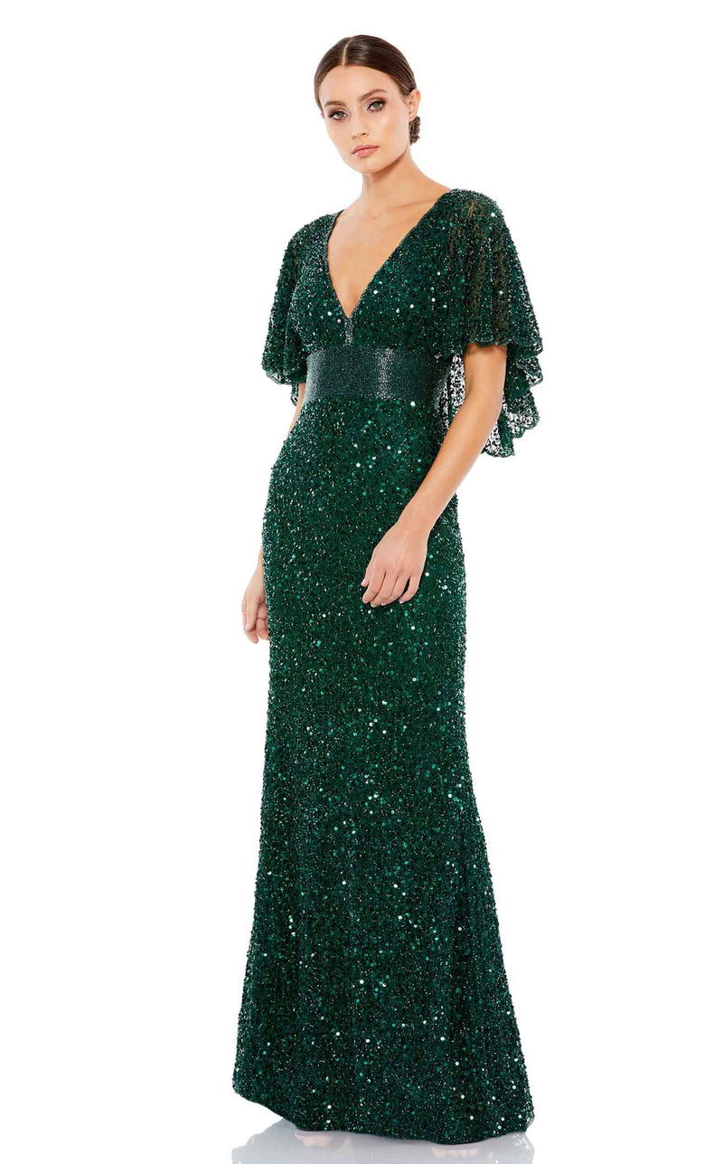 Mac Duggal 4808 Forest Green