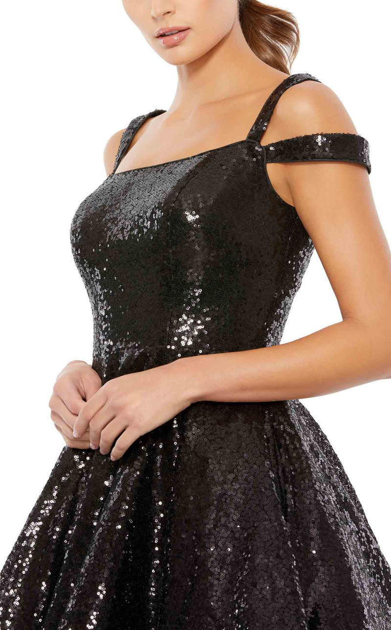 Mac Duggal 49484 Noir-Sequin