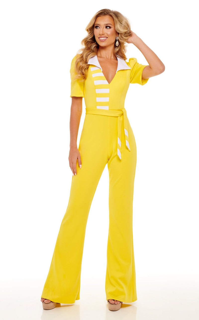 Rachel Allan 50096 Yellow/White