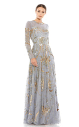 3 of 5 Mac Duggal 5217 Platinum/Gold