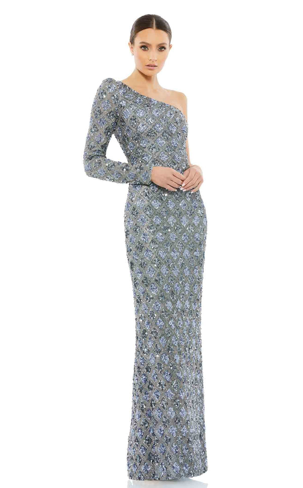 Mac Duggal 5479 Dress Slate-Grey