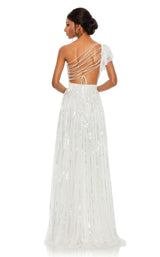 8 of 12 Mac Duggal 5565 White