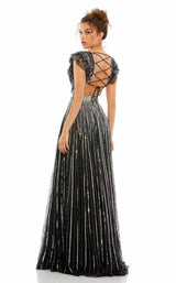 3 of 8 Mac Duggal 5568 Black-Silver