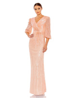 1 of 3 Mac Duggal 5614 Peach